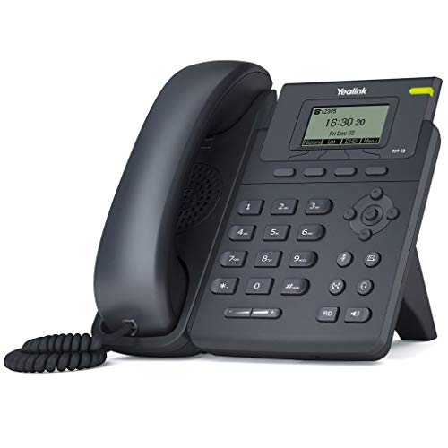 Yealink YEA-SIP-T19P-E2 Entry-level IP phone 1 Lines HD voice PoE LCD (Renewed)