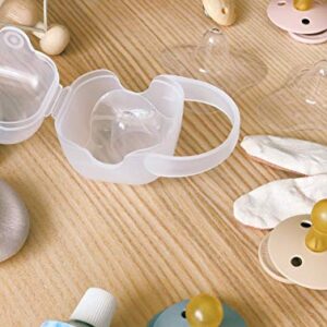 Nipple Shields for Nursing - Soft Set of 3, 24mm / 20mm / 18mm / 16mm, with Free Case | Cushions Sore or Sensitive Nipples, Flex Breastfeeding Shield, Newborn Attachment to Breast, by purifyou (24mm)