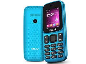 blu z5 z210 1.8" 2g cell phone 32mb vga gsm unlocked dual sim (cyan)