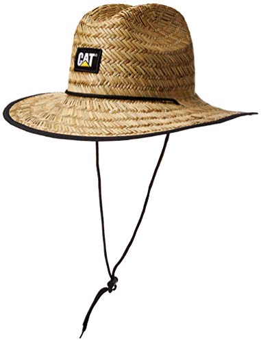 Caterpillar Men's Cat Straw Hat, OS