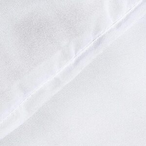 Utopia Bedding All Season Down Alternative Quilted Comforter - Microfiber Duvet Insert with Corner Tabs - Machine Washable - Bed Comforter, White, Queen