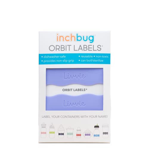 InchBug (4 Pack) Original Orbit Labels Personalized (Lavender Gelato)