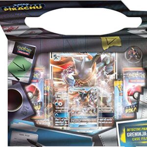 Detective Pikachu Greninja-Gx Case File: Pokemon TCG: 2 Greninja Foil Trading Cards | 7 Booster Pack