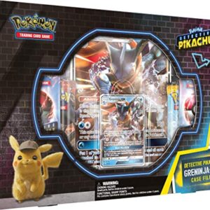 Detective Pikachu Greninja-Gx Case File: Pokemon TCG: 2 Greninja Foil Trading Cards | 7 Booster Pack