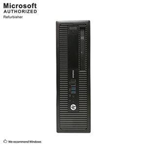 HP EliteDesk 800 G1 SFF High Performance Business Desktop Computer, Intel Quad Core i5-4590 upto 3.7GHz, 16GB RAM, 1TB HDD, 256GB SSD (boot), DVD, WiFi, Windows 10 Professional (Renewed)