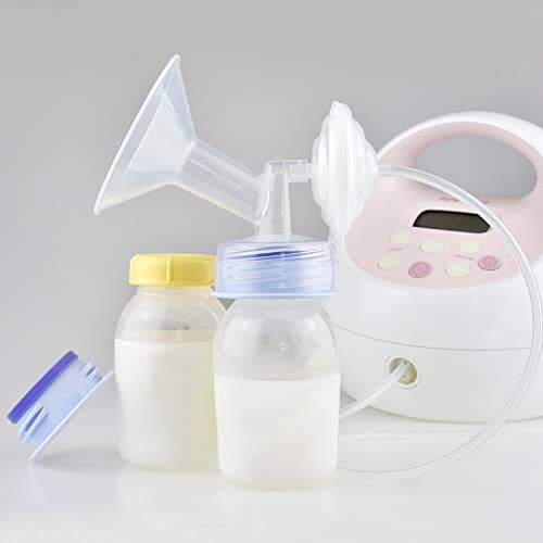 Maymom 3rd Gen Thread Changer or Bottle Converter; Allow Spectra S1 S2 Pump Wide Mouth Flange to Use Medela Bottle, Ameda Bottle (Narrow), Lifefactory, Dr. Brown Narrow, No Leak, No Fallen Bottle