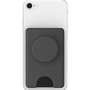 PopSockets Phone Wallet, Phone Card Holder - Black