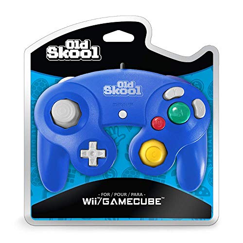 Old Skool GameCube / Wii Compatible Controller - Blue Special Edition