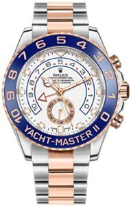 rolex yacht-master ii oystersteel and everose gold men's watch 116681