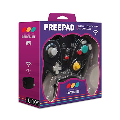 CirKa "FreePad" Wireless Controller for GameCube (Black)