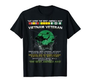 vietnam veteran t-shirt: we were america had proud veteran t-shirt