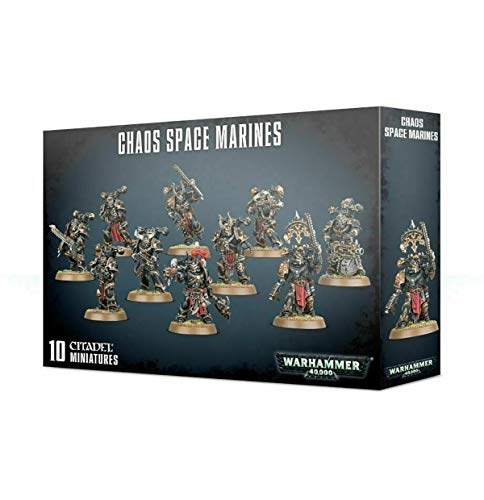 Games Workshop - Warhammer 40,000 - Chaos Space Marines [10 Figures - 2019 Edition]