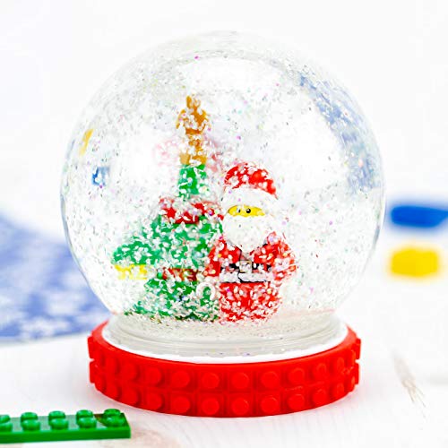 Creative Hobbies 4 Inch (100mm) DIY Snow Globe Water Globe - Clear Plastic with Screw Off Cap | Perfect for DIY Crafts and Customization