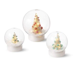 Creative Hobbies 4 Inch (100mm) DIY Snow Globe Water Globe - Clear Plastic with Screw Off Cap | Perfect for DIY Crafts and Customization