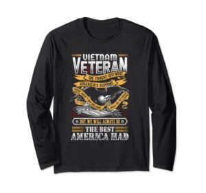vietnam veteran we fought without america veteran vietnam long sleeve t-shirt