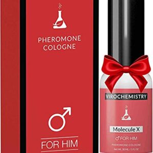 VIROCHEMISTRY Pheromones to Attract Women for Men (Molecule X) Cologne - Bold, Extra Strength Human Pheromones Formula 30ml