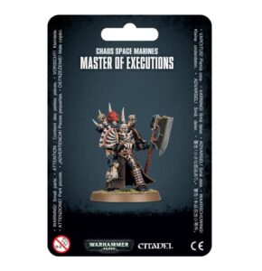 games workshop - warhammer 40,000 - chaos space marines master of executions