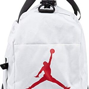 Nike Air Jordan Velocity Duffle Bag (One Size, White)