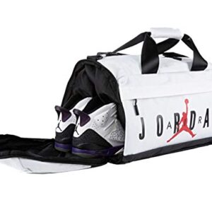 Nike Air Jordan Velocity Duffle Bag (One Size, White)