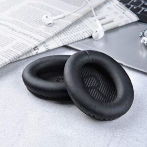 Headphones Replacement Ear Pads,for Bose Quietcomfort QC15 QC25 QC35 35 ii (Black)