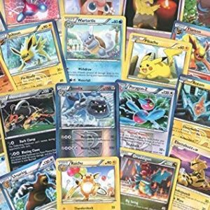 Pokemon TCG: Random Cards From Every Series, 100 Cards In Each Lot Plus 7 Bonus Free Foil Cards