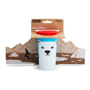 Munchkin® Miracle® 360 WildLove Sippy Cup, 9 Oz, Polar Bear