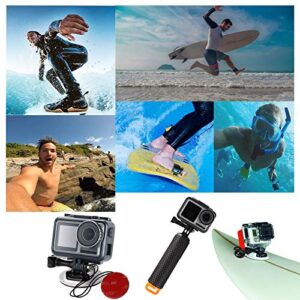 WLPREOE 32in1 Surfboard Mounts + Insurance Tethers + Floating Hand Grip + Floaty + Screws for GoPro Hero 11 10 9 8 MAX 7 Black Silver White/6/5/5S/4S/4/3+ OSMO Action Camera