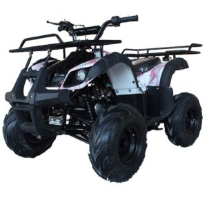 x-pro 125cc atv quad atv youth atv 4 wheeler 125 atv quads，spider pink