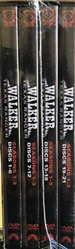 Walker: Texas Ranger: The First, Second, and Third Season DVD Collection (Seasons 1, 2, & 3)