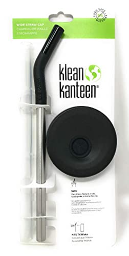 Klean Kanteen Straw and Lid Set for Wide Bottles, 1 EA