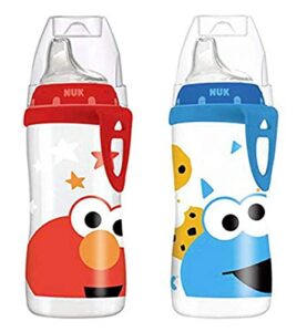 nuk sesame street active cup (pack of 2)