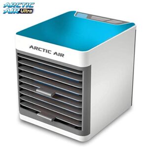 Arctic Air Ultra Evaporative Air Cooler By Ontel - Powerful 3-Speed, Lightweight, Portable Personal Space Cooler With Hydro-Chill Technology For Bedroom, Office, Living Room & More