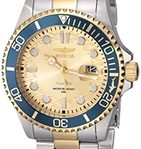 Invicta Men's Pro Diver Quartz Watch, Two Tone, 30022