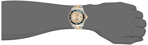 Invicta Men's Pro Diver Quartz Watch, Two Tone, 30022