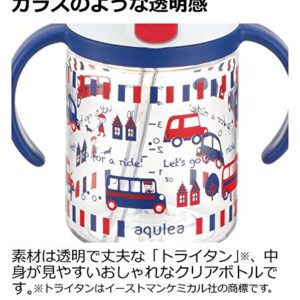 Richell Aqulea Outing Straw Mug 320ml Navy