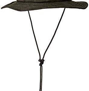 Caterpillar Men's Trademark Safari Cap, Night camo, One