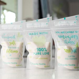 Evenflo Feeding Evenflo Feeding Advanced Breast Milk Storage Bags for Breastfeeding - 5 oz (100Count)