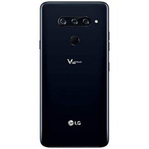 LG V40 ThinQ 64GB GSM Unlocked (AT&T/T-Mobile) 5-Camera Smartphone w/ 6.4" QHD+ Display - Aurora Black (Renewed)