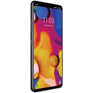 LG V40 ThinQ 64GB GSM Unlocked (AT&T/T-Mobile) 5-Camera Smartphone w/ 6.4" QHD+ Display - Aurora Black (Renewed)