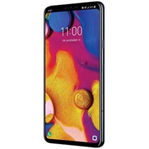 LG V40 ThinQ 64GB GSM Unlocked (AT&T/T-Mobile) 5-Camera Smartphone w/ 6.4" QHD+ Display - Aurora Black (Renewed)