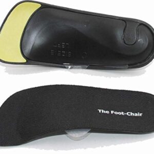 Slim Dress Shoe Orthotics/Insoles with Adjustable Arch Height by FootChair. Relieve Plantar Fasciitis and Other Foot Pain. ((Women's 7-8.5 / Men's 5-6.5))