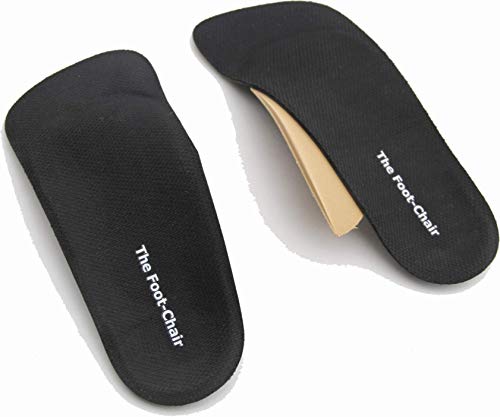 Slim Dress Shoe Orthotics/Insoles with Adjustable Arch Height by FootChair. Relieve Plantar Fasciitis and Other Foot Pain. ((Women's 7-8.5 / Men's 5-6.5))