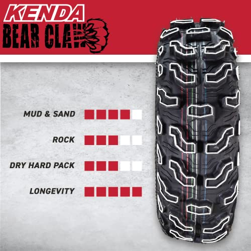 Kenda Bear Claw EX 24x8-11 Front ATV 6 PLY Tires Bearclaw 24x8x11-2 Pack