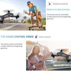 VISUO XS816 4k Drone with Camera Live Video, Teeggi WiFi FPV RC Quadcopter with 4k Camera Foldable Drone for Beginners - Altitude Hold Headless Mode One Key Off/Landing APP Control Long Flight Time