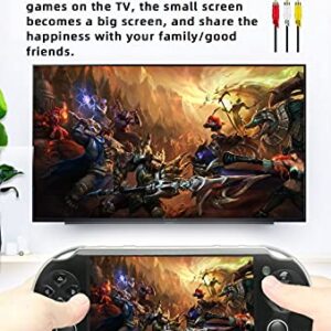 CZT 4.3 inch 8GB Double Joystick Handheld Game Console Build in 2000 Games Video Game Console Support Multiple simulators Portable Games MP4 Player TV Out