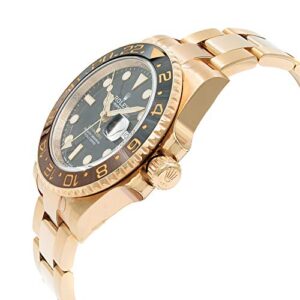 Rolex GMT-Master II Automatic Men's 18kt Everose Gold Oyster Coke Bezel Watch 126715BKSO