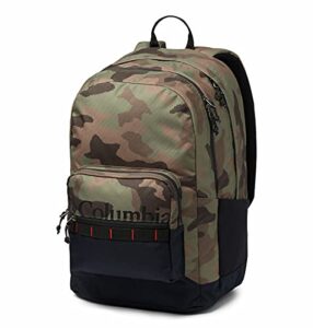 columbia unisex zigzag 30l backpack, cypress camo/black, one size