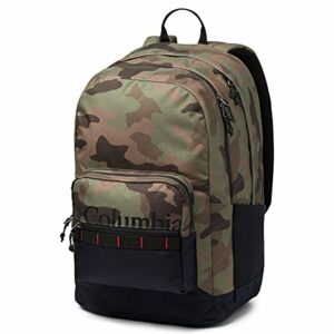 Columbia Unisex Zigzag 30L Backpack, Cypress Camo/Black, One Size