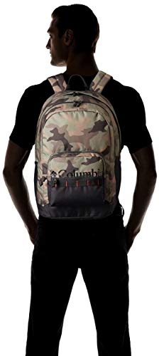 Columbia Unisex Zigzag 30L Backpack, Cypress Camo/Black, One Size