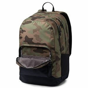 Columbia Unisex Zigzag 30L Backpack, Cypress Camo/Black, One Size